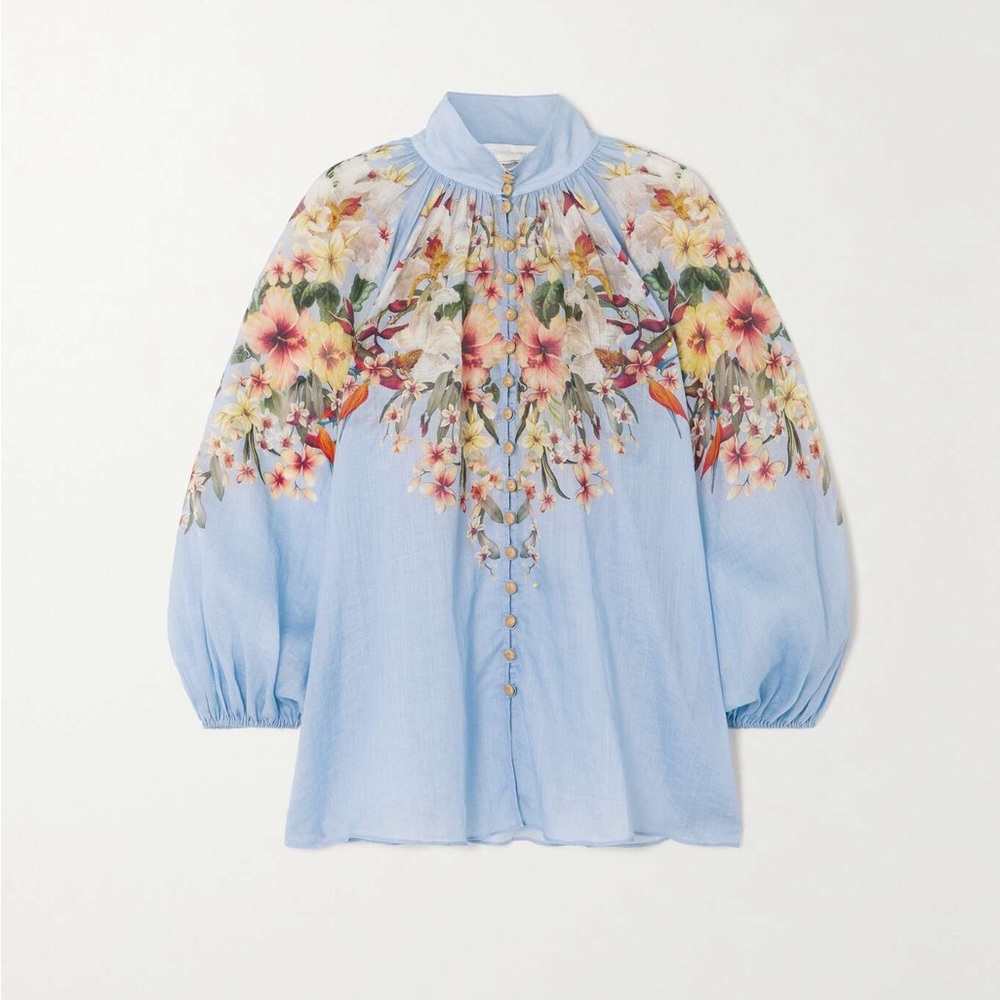 Zimmermann Lexi Printed Blouse